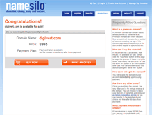 Tablet Screenshot of digivert.com
